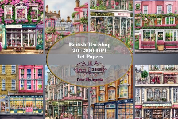 Download British Tea Shops and Scenery - Premium Resources